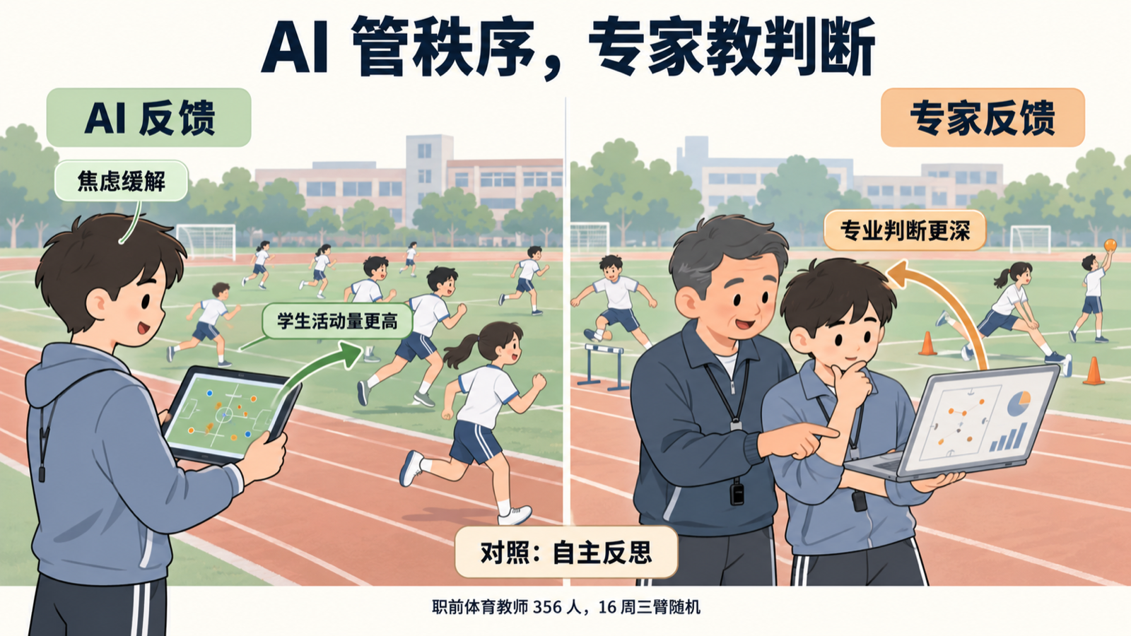 AI 反馈提升课堂执行，专家反馈培养专业判断